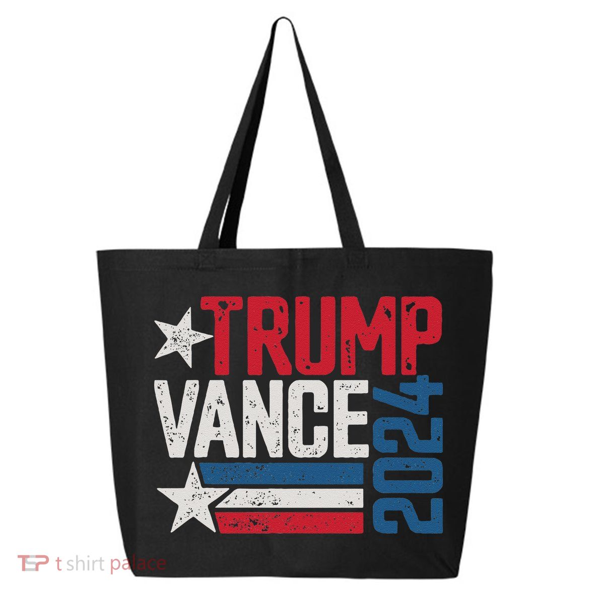 Trump Vance 2024 S Vintage Distressed Trump Vance 2024 25L Jumbo Tote
