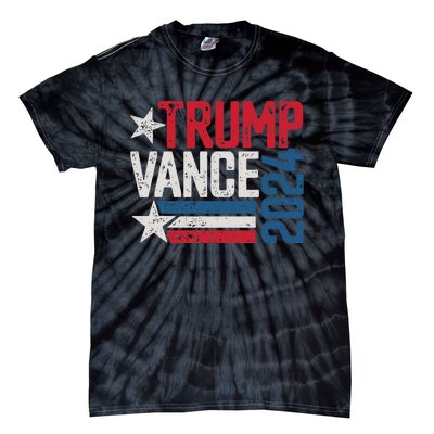 Trump Vance 2024 S Vintage Distressed Trump Vance 2024 Tie-Dye T-Shirt