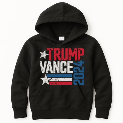 Trump Vance 2024 S Vintage Distressed Trump Vance 2024 Kids Hoodie