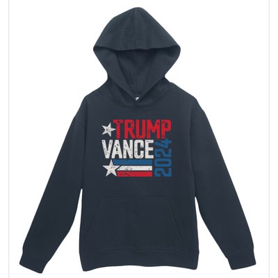 Trump Vance 2024 S Vintage Distressed Trump Vance 2024 Urban Pullover Hoodie