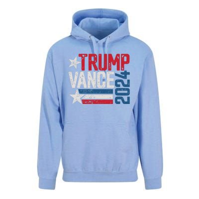 Trump Vance 2024 S Vintage Distressed Trump Vance 2024 Unisex Surf Hoodie