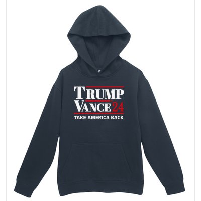 Trump Vance 2024 Take America Back Urban Pullover Hoodie