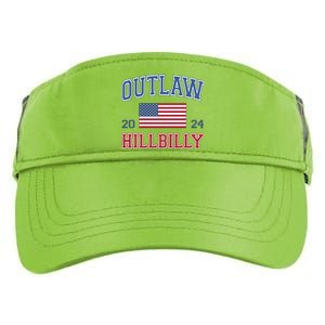 Trump Vance 2024 Donald Trump J D Vance Outlaw Hillbilly Funny Gift Adult Drive Performance Visor