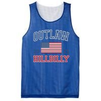 Trump Vance 2024 Donald Trump J D Vance Outlaw Hillbilly Funny Gift Mesh Reversible Basketball Jersey Tank