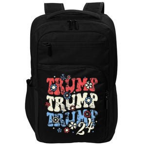 Trump Vance 2024 Jd Vance Trump Retro Stripe Impact Tech Backpack