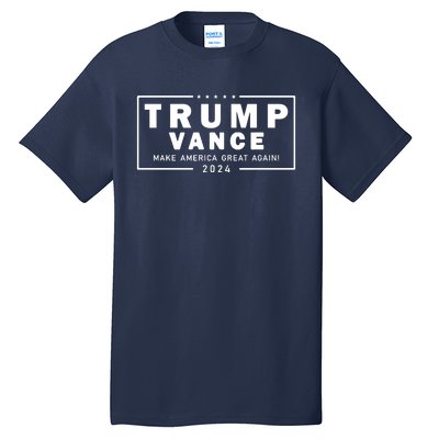 Trump Vance 2024 Make America Great Again Vice President Tall T-Shirt