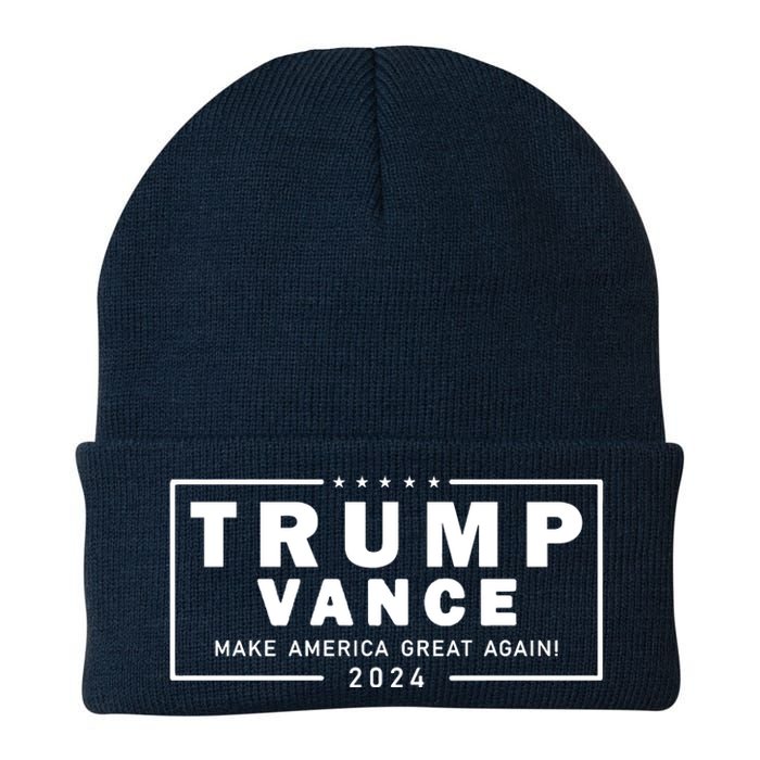 Trump Vance 2024 Make America Great Again Vice President Knit Cap Winter Beanie