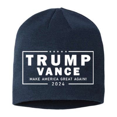 Trump Vance 2024 Make America Great Again Vice President Sustainable Beanie