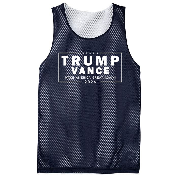 Trump Vance 2024 Make America Great Again Vice President Mesh Reversible Basketball Jersey Tank