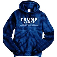 Trump Vance 2024 Make America Great Again Vice President Tie Dye Hoodie