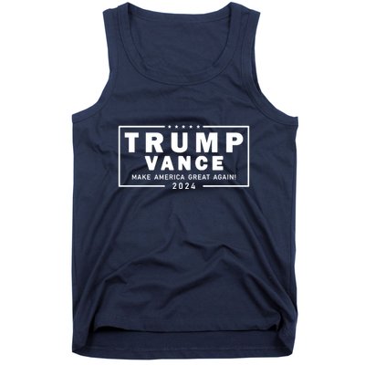 Trump Vance 2024 Make America Great Again Vice President Tank Top