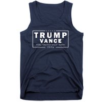 Trump Vance 2024 Make America Great Again Vice President Tank Top