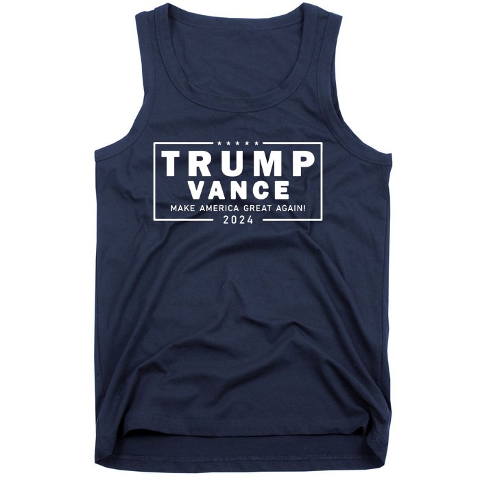 Trump Vance 2024 Make America Great Again Vice President Tank Top