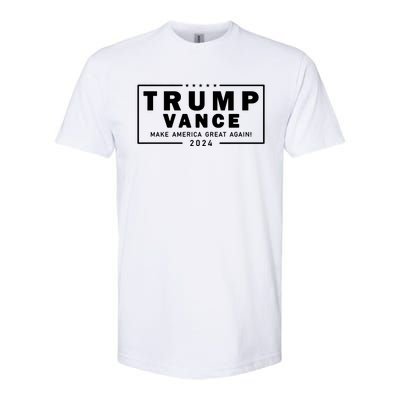 Trump Vance 2024 Make America Great Again Vice President Softstyle CVC T-Shirt