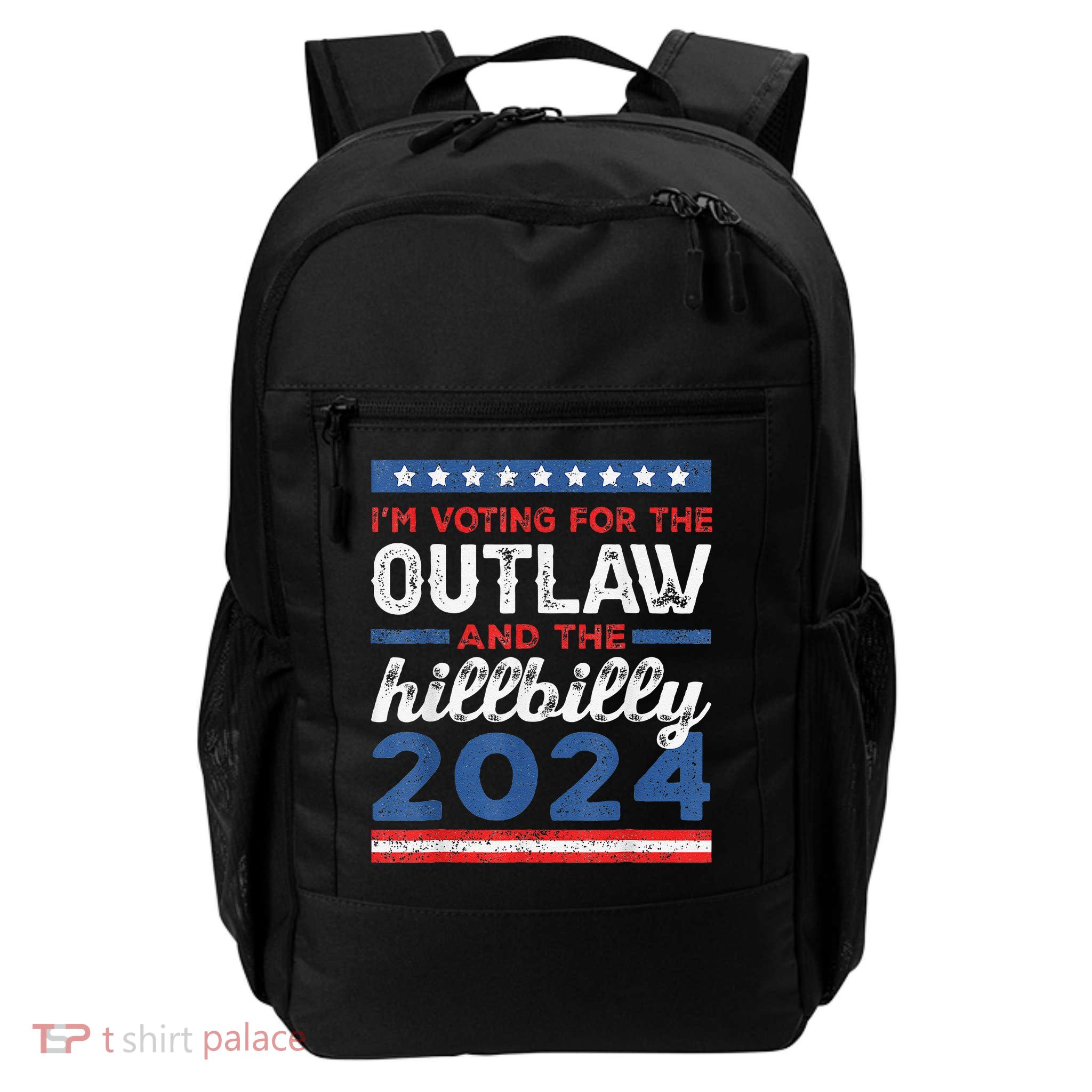 Trump Vance 2024 Donald J.D. Outlaw And The Hillbilly Daily Commute Backpack