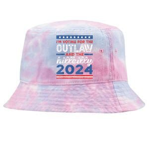 Trump Vance 2024 Donald J.D. Outlaw And The Hillbilly Tie-Dyed Bucket Hat