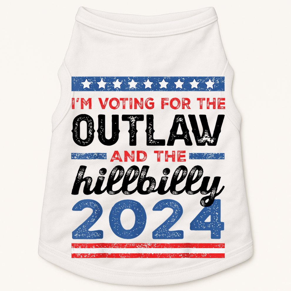 Trump Vance 2024 Donald J.D. Outlaw And The Hillbilly Doggie Tank