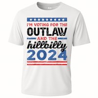 Trump Vance 2024 Donald J.D. Outlaw And The Hillbilly Cooling Performance Crew T-Shirt