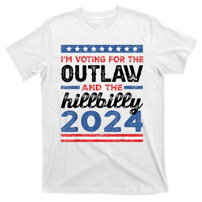 Trump Vance 2024 Donald J.D. Outlaw And The Hillbilly T-Shirt