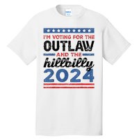 Trump Vance 2024 Donald J.D. Outlaw And The Hillbilly Tall T-Shirt