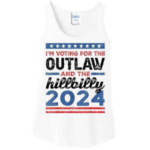 Trump Vance 2024 Donald J.D. Outlaw And The Hillbilly Ladies Essential Tank