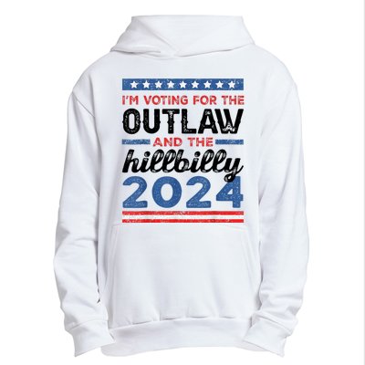 Trump Vance 2024 Donald J.D. Outlaw And The Hillbilly Urban Pullover Hoodie