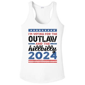 Trump Vance 2024 Donald J.D. Outlaw And The Hillbilly Ladies PosiCharge Competitor Racerback Tank