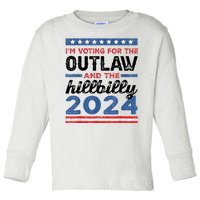 Trump Vance 2024 Donald J.D. Outlaw And The Hillbilly Toddler Long Sleeve Shirt