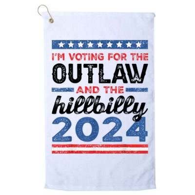 Trump Vance 2024 Donald J.D. Outlaw And The Hillbilly Golf Towel
