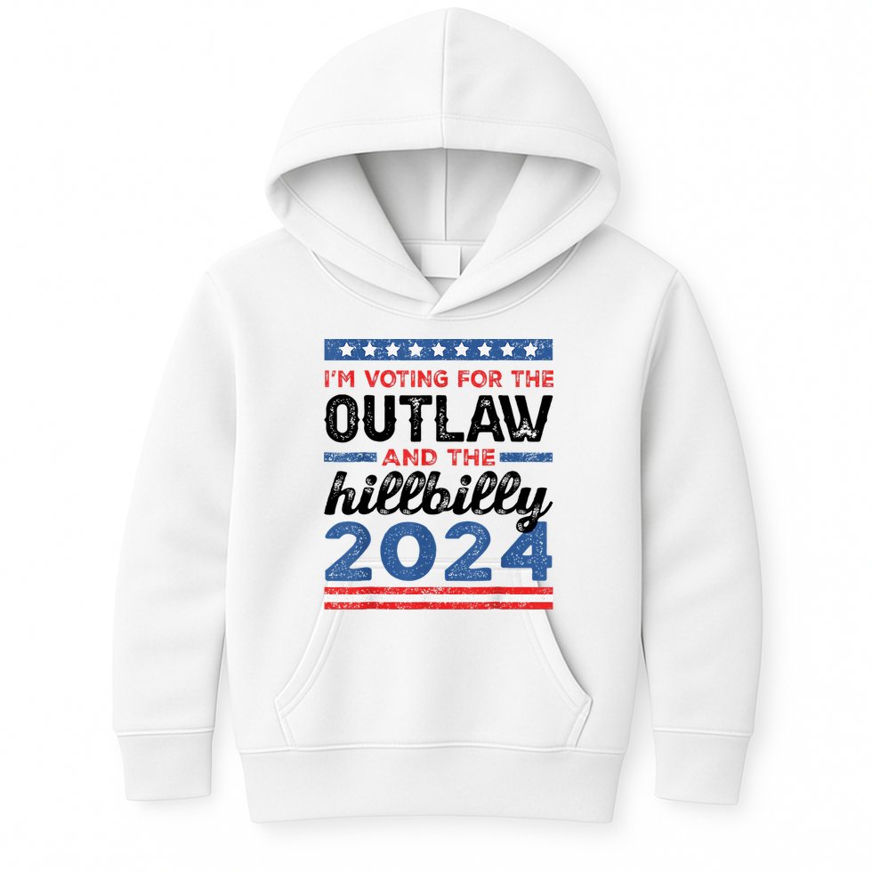 Trump Vance 2024 Donald J.D. Outlaw And The Hillbilly Kids Hoodie