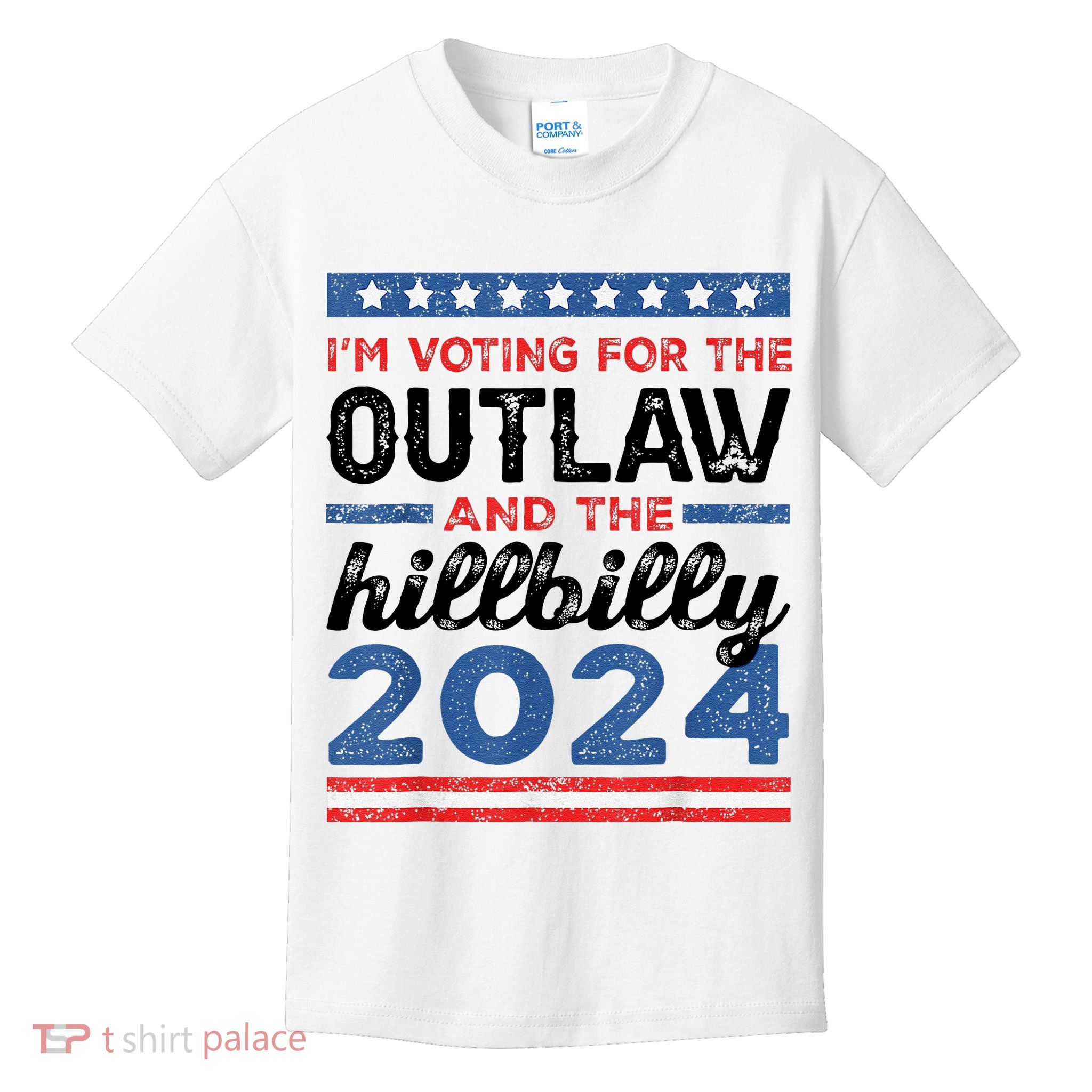 Trump Vance 2024 Donald J.D. Outlaw And The Hillbilly Kids T-Shirt