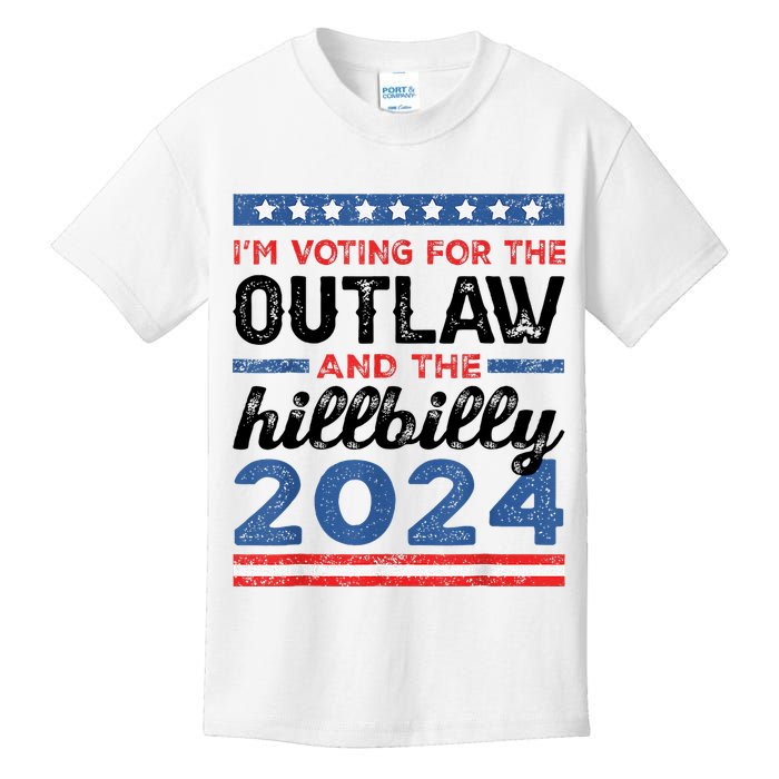 Trump Vance 2024 Donald J.D. Outlaw And The Hillbilly Kids T-Shirt