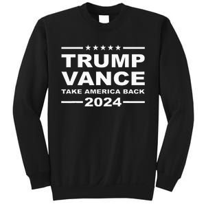 Trump Vance 2024 Take America Back President Vp Election Sweatshirt