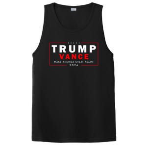 Trump Vance 2024 Make America Great Again Maga President PosiCharge Competitor Tank