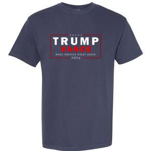 Trump Vance 2024 Make America Great Again Maga President Garment-Dyed Heavyweight T-Shirt