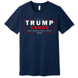 Trump Vance 2024 Make America Great Again Maga President Premium T-Shirt