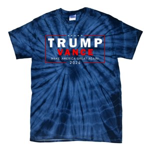 Trump Vance 2024 Make America Great Again Maga President Tie-Dye T-Shirt