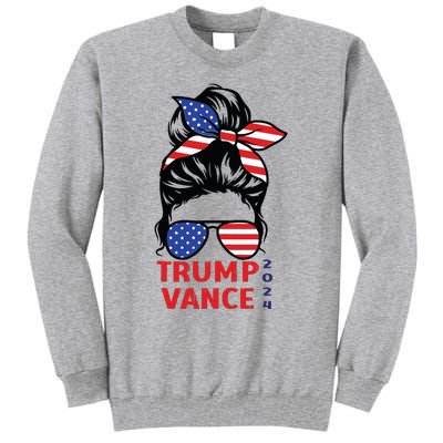 Trump Vance 2024 Vp Vice President 47 America Election Women Tall Sweatshirt