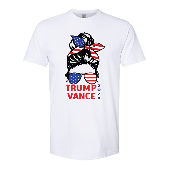 Trump Vance 2024 Vp Vice President 47 America Election Women Softstyle CVC T-Shirt