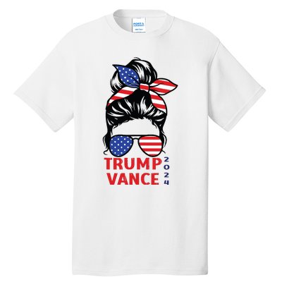 Trump Vance 2024 Vp Vice President 47 America Election Women Tall T-Shirt