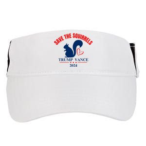 Trump Vance 2024 Save The Squirrels Adult Drive Performance Visor