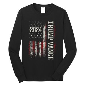 Trump Vance 2024 Long Sleeve Shirt