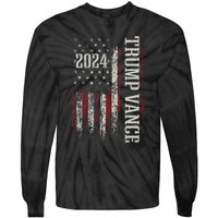 Trump Vance 2024 Tie-Dye Long Sleeve Shirt