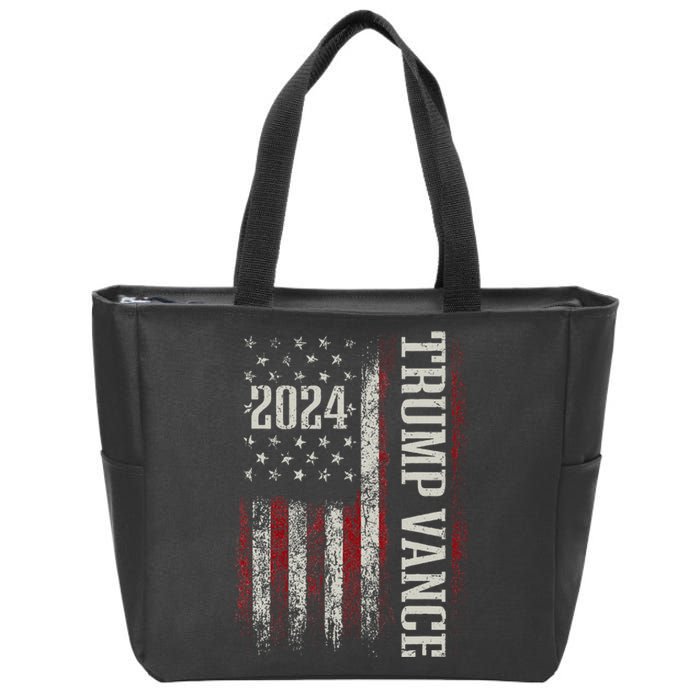 Trump Vance 2024 Zip Tote Bag