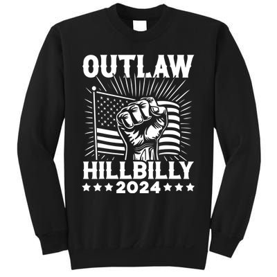 Trump Vance 2024 Donald Trump J.D. Vance Outlaw Hillbilly Sweatshirt