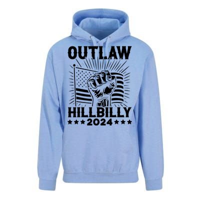 Trump Vance 2024 Donald Trump J.D. Vance Outlaw Hillbilly Unisex Surf Hoodie