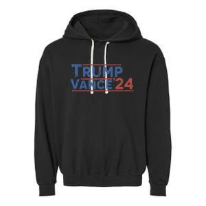 Trump Vance 2024 Garment-Dyed Fleece Hoodie