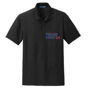 Trump Vance 2024 Dry Zone Grid Polo