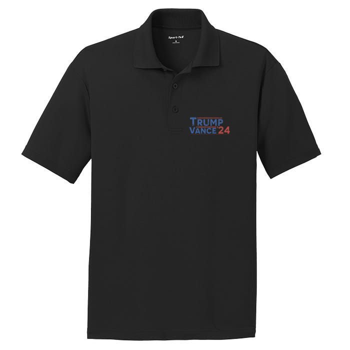 Trump Vance 2024 PosiCharge RacerMesh Polo