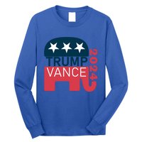 Trump Vance 2024 President Vote Usa Election Maga Gift Long Sleeve Shirt